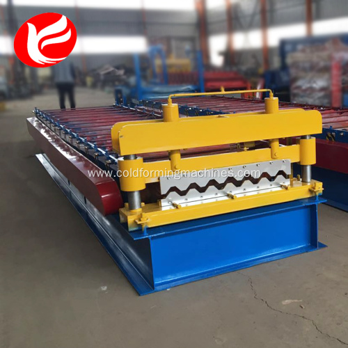 Lightweight siding steel wall panel roll forming machine